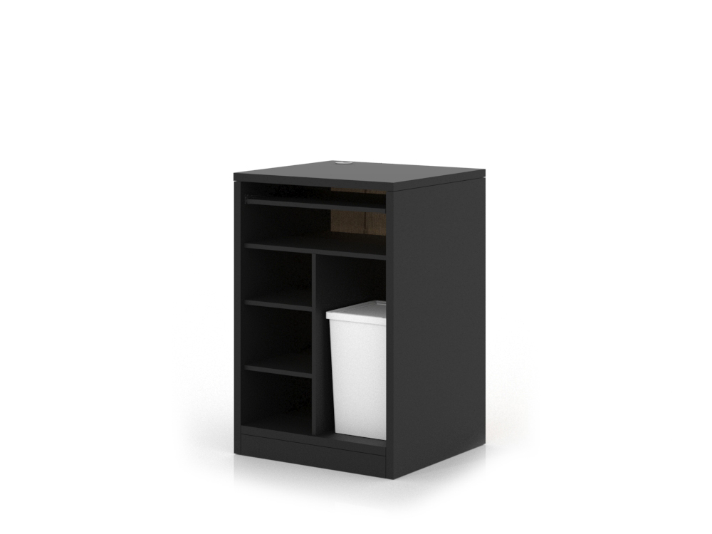 Foster 1 Módulo – Roble Halifax Natural & Negro