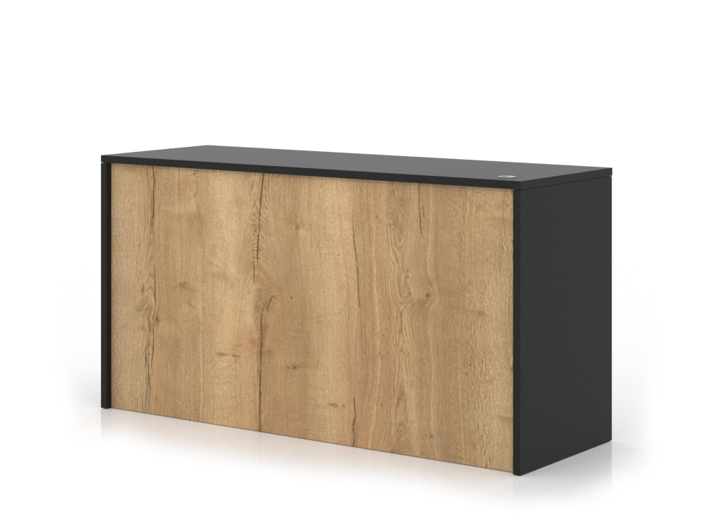 Foster 3 Módulos – Roble halifax natural y negro